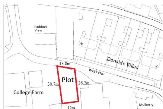 Residential Building Plot  at West End, Garthorpe, DN17 4RX